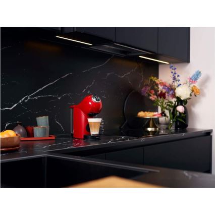 Krups - Καφετιέρα για κάψουλες NESCAFÉ DOLCE GUSTO GENIO S PLUS 1500W κόκκινο