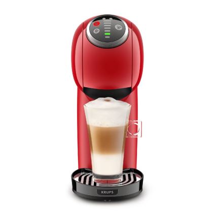 Krups - Καφετιέρα για κάψουλες NESCAFÉ DOLCE GUSTO GENIO S PLUS 1500W κόκκινο