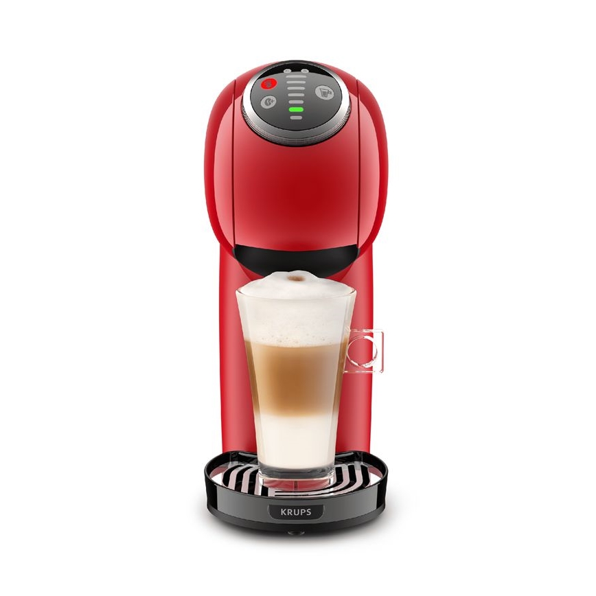 Krups - Καφετιέρα για κάψουλες NESCAFÉ DOLCE GUSTO GENIO S PLUS 1500W κόκκινο