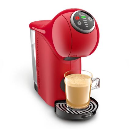 Krups - Καφετιέρα για κάψουλες NESCAFÉ DOLCE GUSTO GENIO S PLUS 1500W κόκκινο