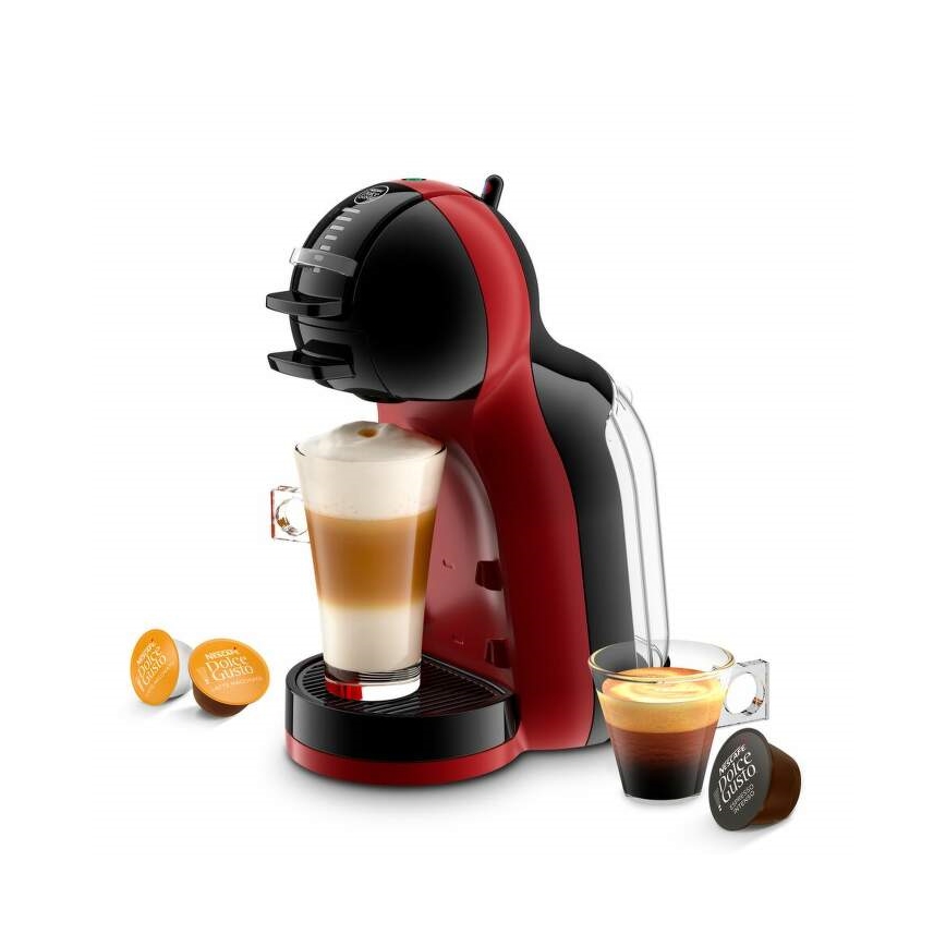 Krups - Καφετιέρα για κάψουλες NESCAFÉ DOLCE GUSTO MINI ME 1500W/230V κόκκινο/μαύρο
