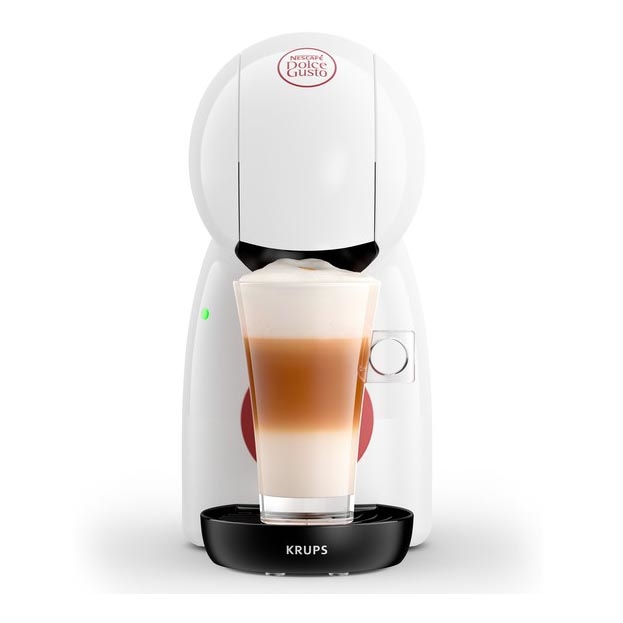 Krups - Καφετιέρα για κάψουλες NESCAFÉ DOLCE GUSTO PICCOLO XS 1600W λευκό