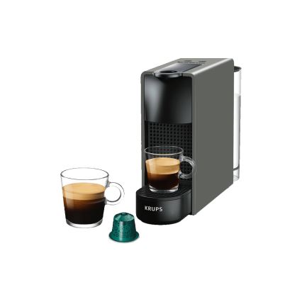 Krups - Καφετιέρα για κάψουλες NESPRESSO Essenza mini 1310W/230V γκρι