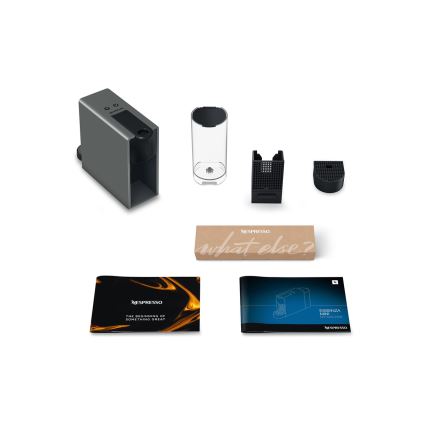 Krups - Καφετιέρα για κάψουλες NESPRESSO Essenza mini 1310W/230V γκρι