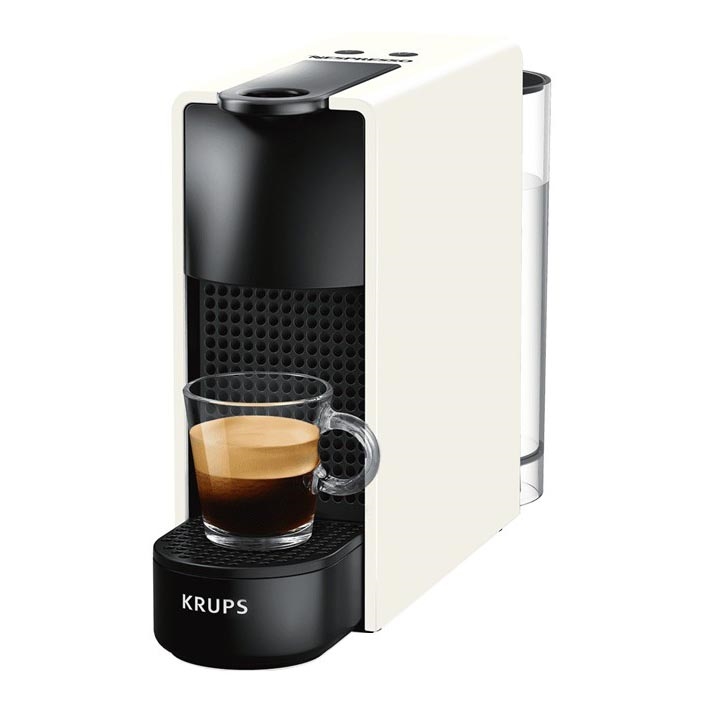 Krups - Καφετιέρα για κάψουλες NESPRESSO Essenza mini 1310W/230V λευκό