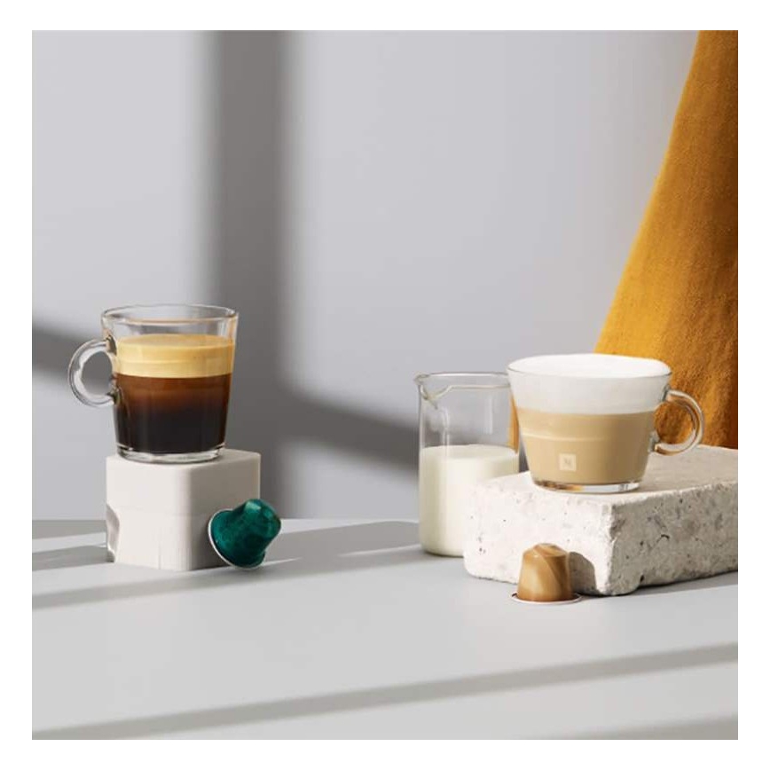 Krups - Καφετιέρα για κάψουλες NESPRESSO Essenza mini 1310W/230V λευκό