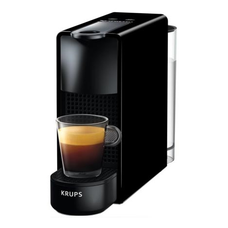 Krups - Καφετιέρα για κάψουλες NESPRESSO Essenza mini 1310W/230V μαύρο