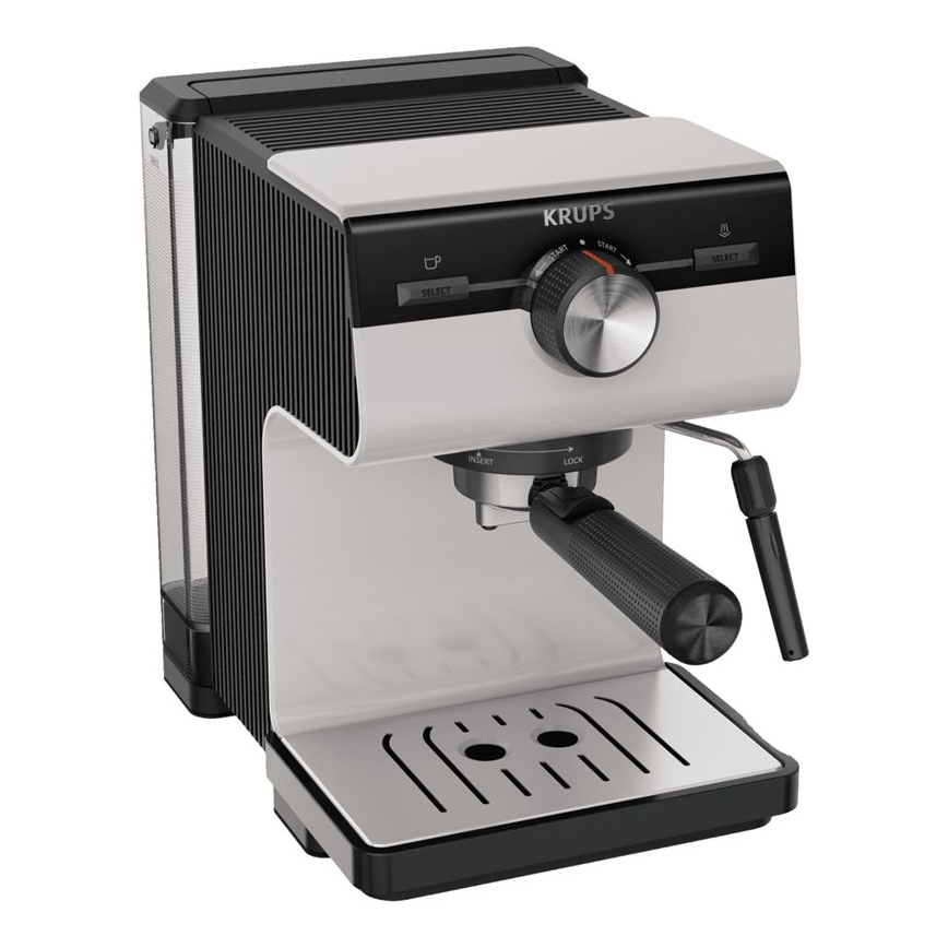 Krups - Μηχανή espresso πίεσης  AUTHENTIC 1450W/230V γκρι