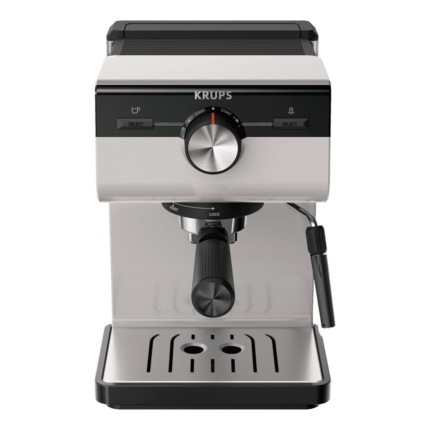 Krups - Μηχανή espresso πίεσης  AUTHENTIC 1450W/230V γκρι
