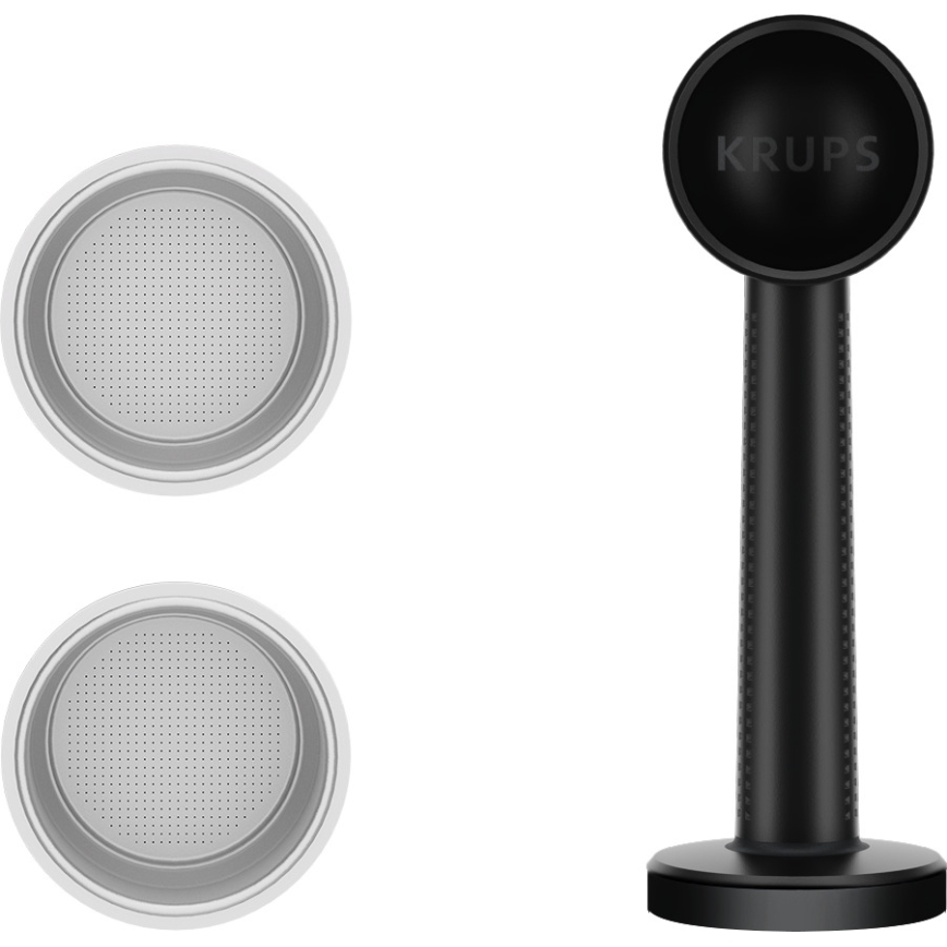 Krups - Μηχανή espresso πίεσης  AUTHENTIC 1450W/230V γκρι