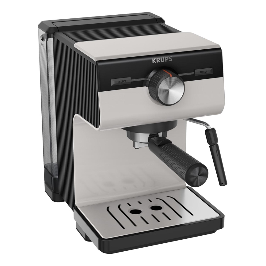 Krups - Μηχανή espresso πίεσης  AUTHENTIC 1450W/230V γκρι