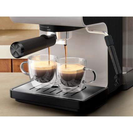 Krups - Μηχανή espresso πίεσης  AUTHENTIC 1450W/230V γκρι