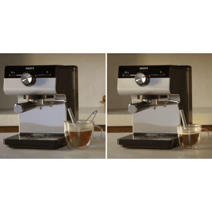 Krups - Μηχανή espresso πίεσης  AUTHENTIC 1450W/230V γκρι