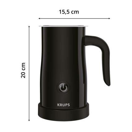 Krups - Συσκευή για αφρόγαλα 300ml μαύρο