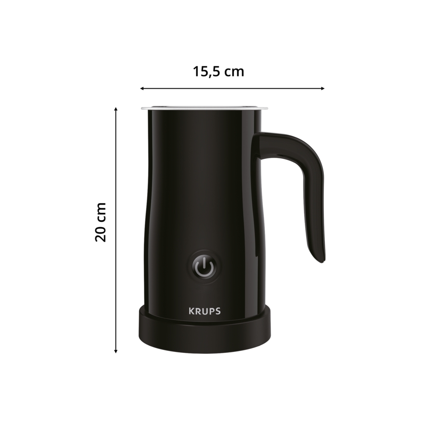 Krups - Συσκευή για αφρόγαλα 300ml μαύρο