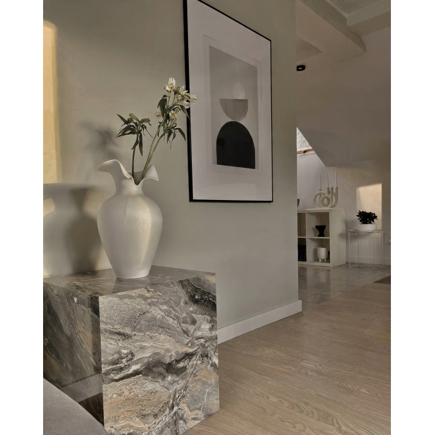 Κεραμικό βάζο 41,5x23 cm λευκό