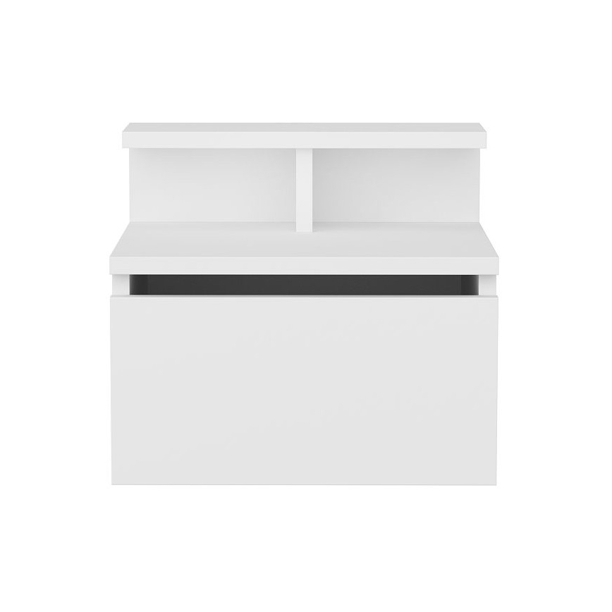 Κομοδίνο ALICE 39,8x35 cm λευκό