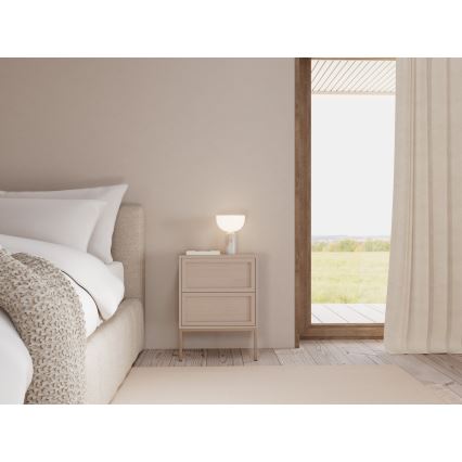 Κομοδίνο ALIN 46x40 cm τάουπ