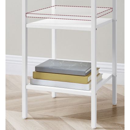 Κομοδίνο ARIN λευκό