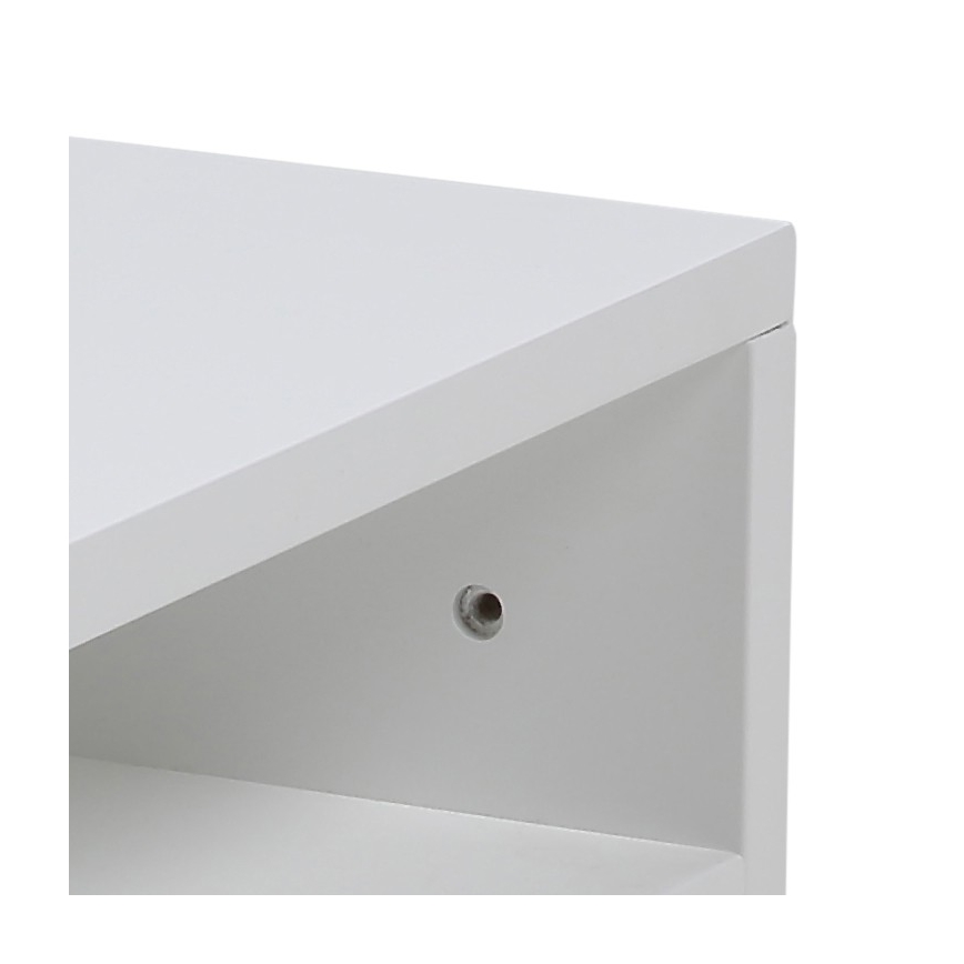 Κομοδίνο AVA λευκό