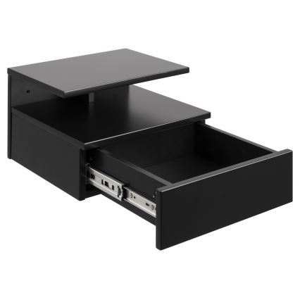 Κομοδίνο AVA μαύρο