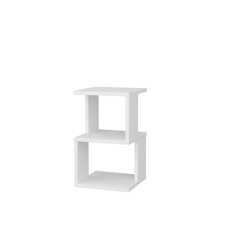 Κομοδίνο CARTER 49,4x29,6 cm λευκό