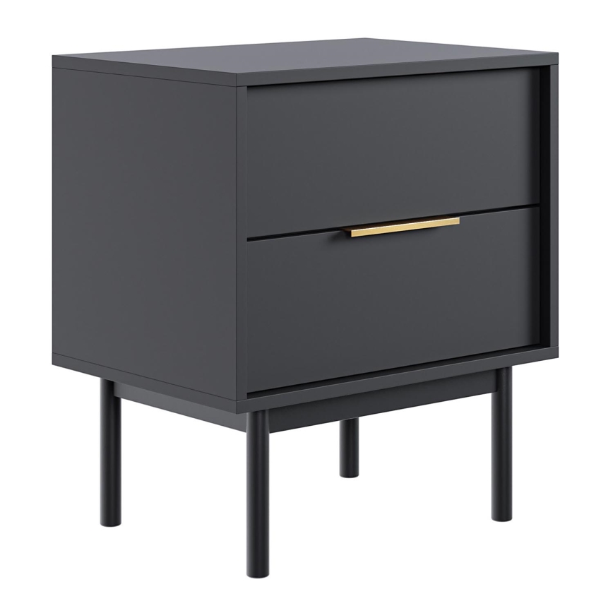 Κομοδίνο ELI μαύρο