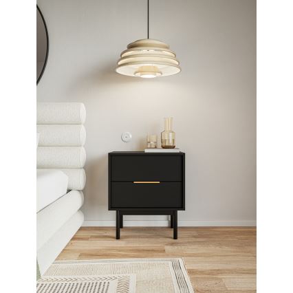 Κομοδίνο ELI μαύρο