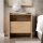 Κομοδίνο JAPANDI 53x60 cm δρυς Cremona
