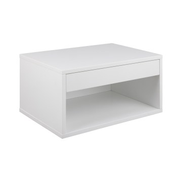 Κομοδίνο LIGNE 50x35 cm σε λευκό χρώμα