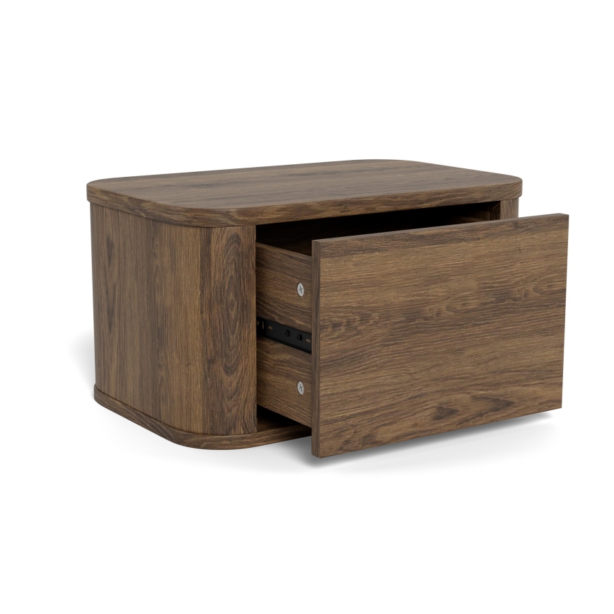 Κομοδίνο MADERA 46x30 cm, σε απόχρωση δρυός
