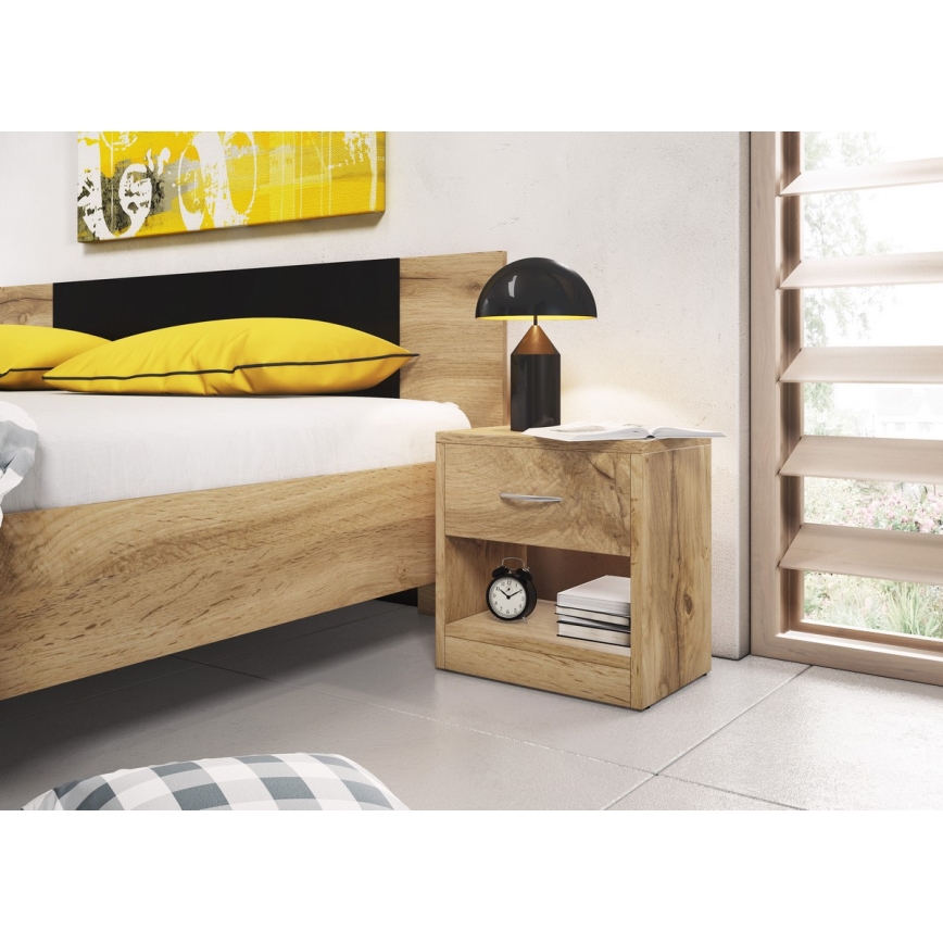 Κομοδίνο NED σε δρυς Wotan