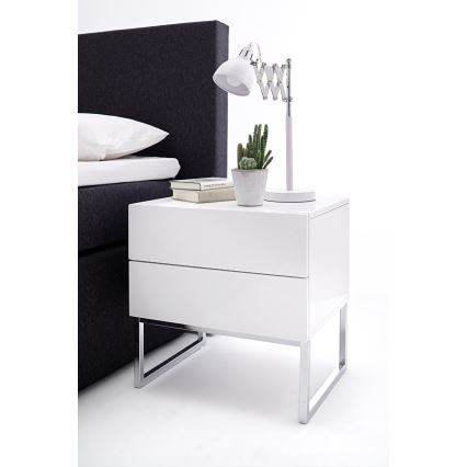 Κομοδίνο ROCKY λευκό