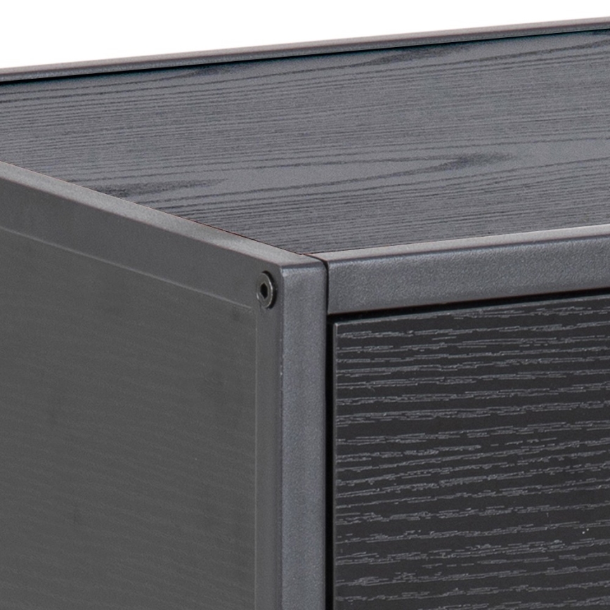 Κομοδίνο SARON ανθρακί