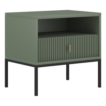 Κομοδίνο SUE πράσινο/μαύρο