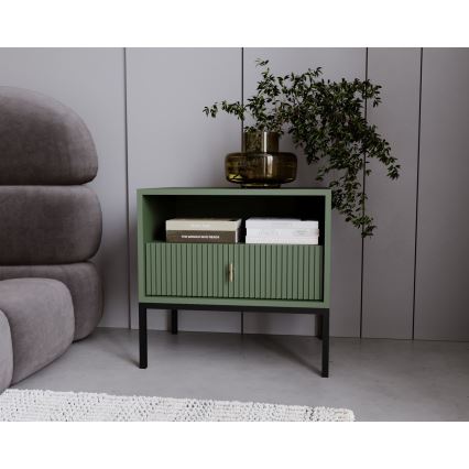 Κομοδίνο SUE πράσινο/μαύρο