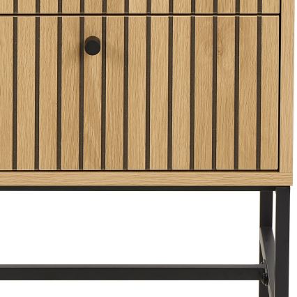 Κομοδίνο με συρτάρια OLIVIA, δρυς