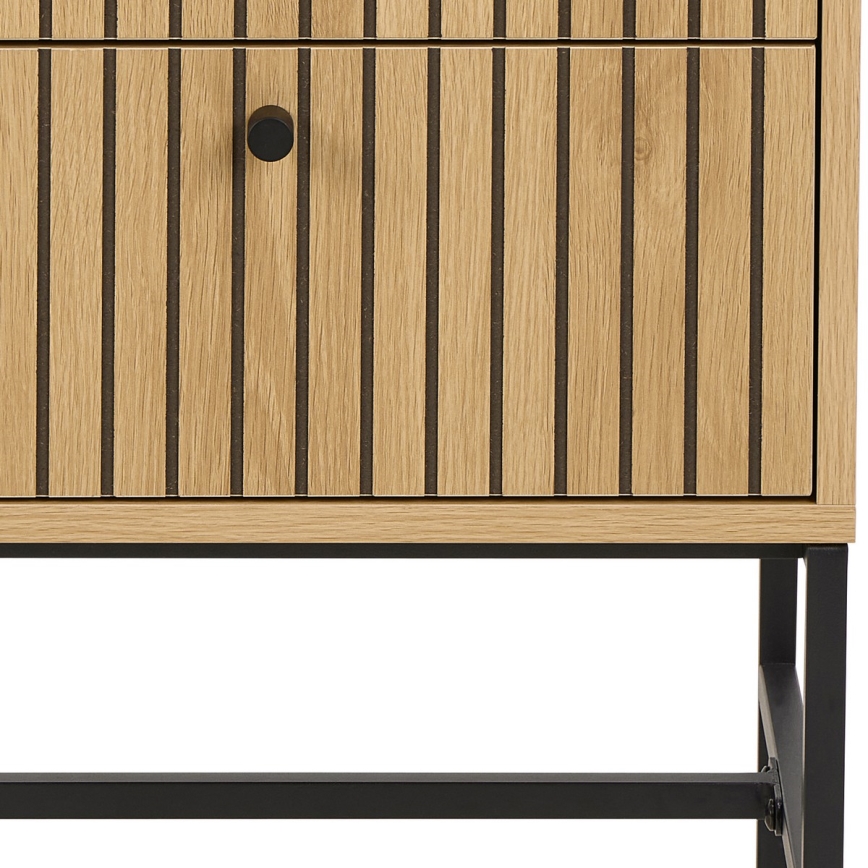 Κομοδίνο με συρτάρια OLIVIA, δρυς