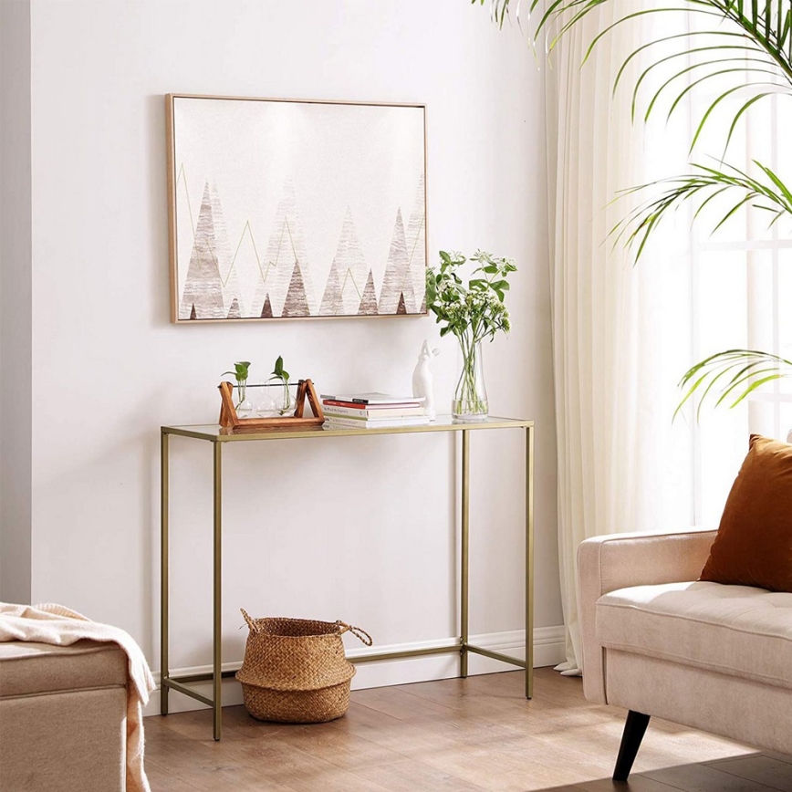 Κονσόλα CIREL σε χρυσό φινίρισμα