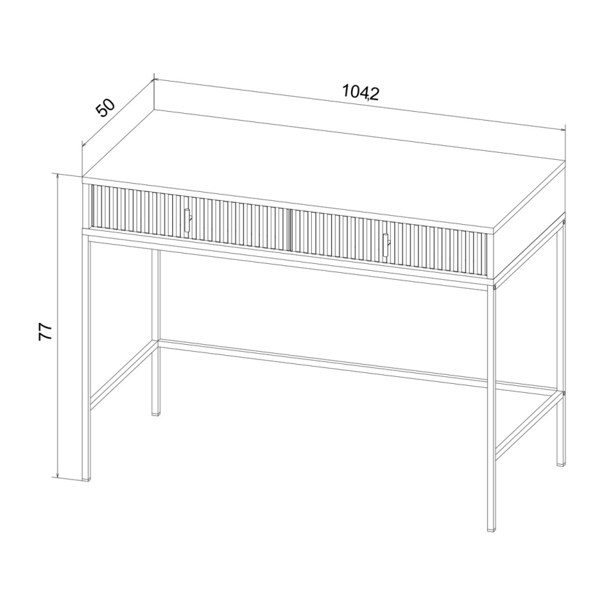 Κονσόλα SUE μαύρη