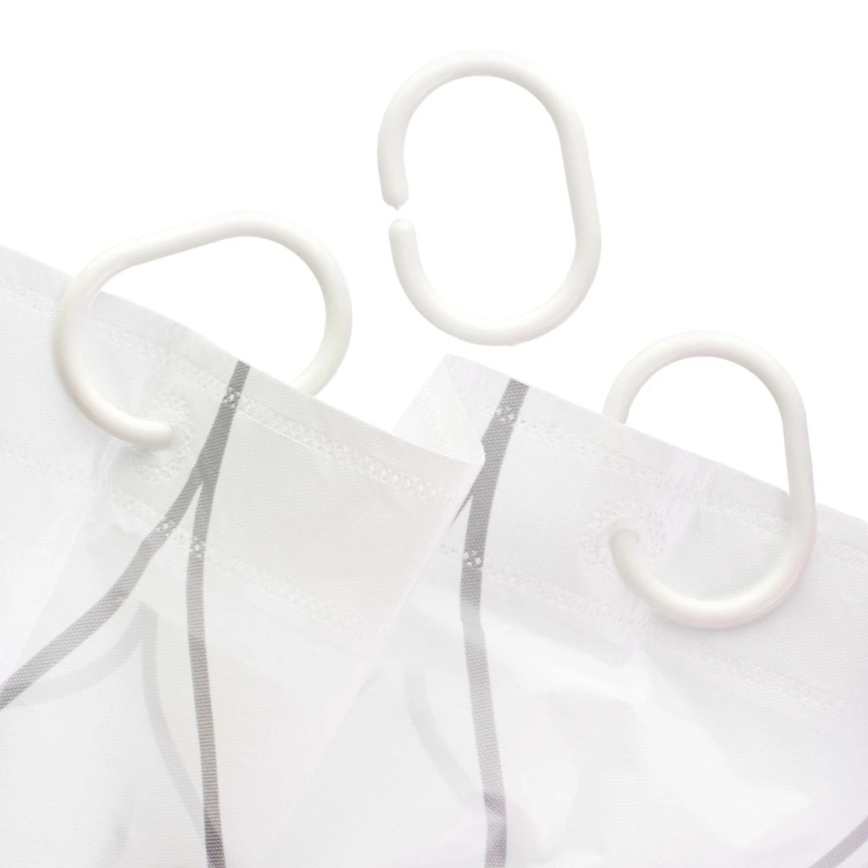 Κουρτίνα ντους TORO PREMIUM 178x199 εκ. με φύλλα