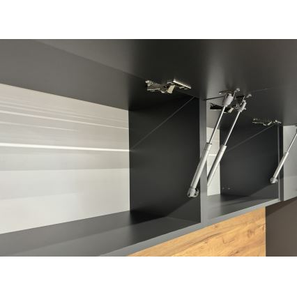 Κουζίνα ELISE 180 cm, γραφίτης