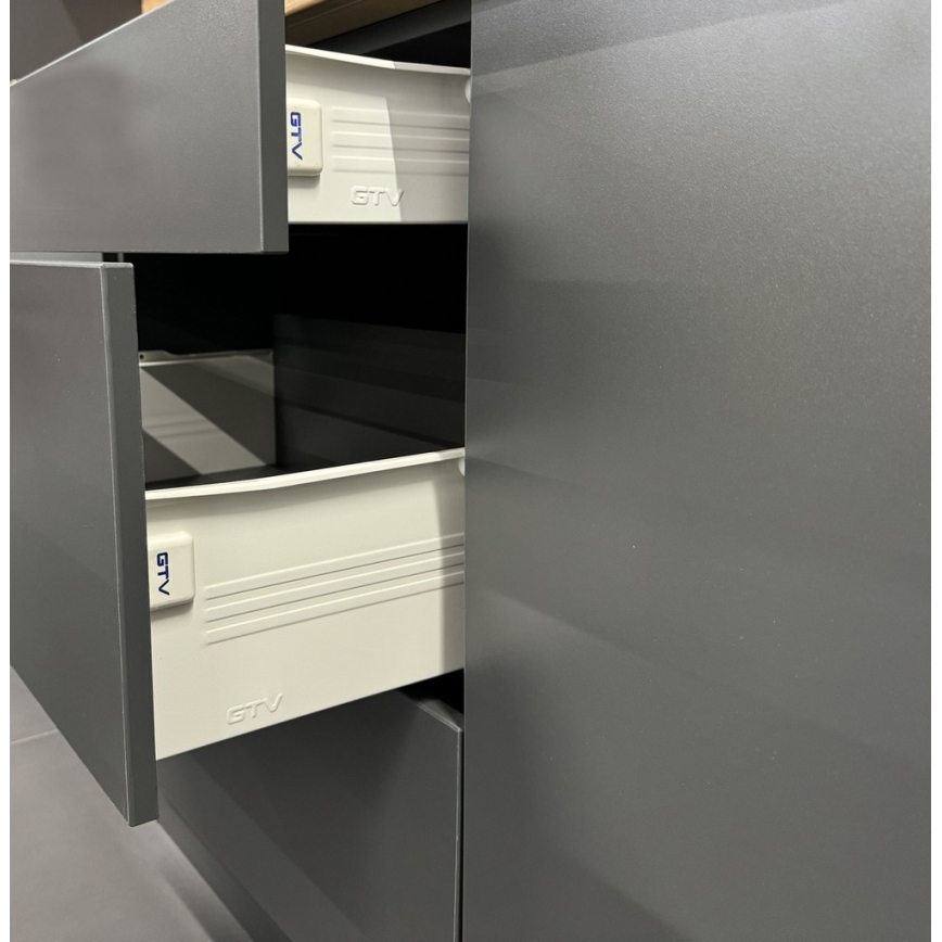 Κουζίνα ELISE 240 εκ. γραφίτης