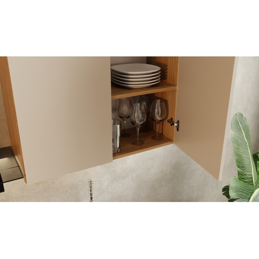 Κουζίνα JOY 200 εκ. καρυδιά