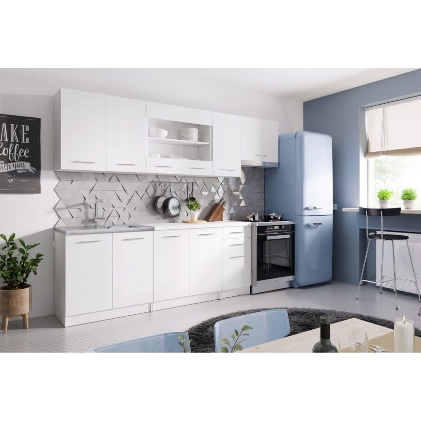 Κουζίνα MARISA 260 cm λευκή