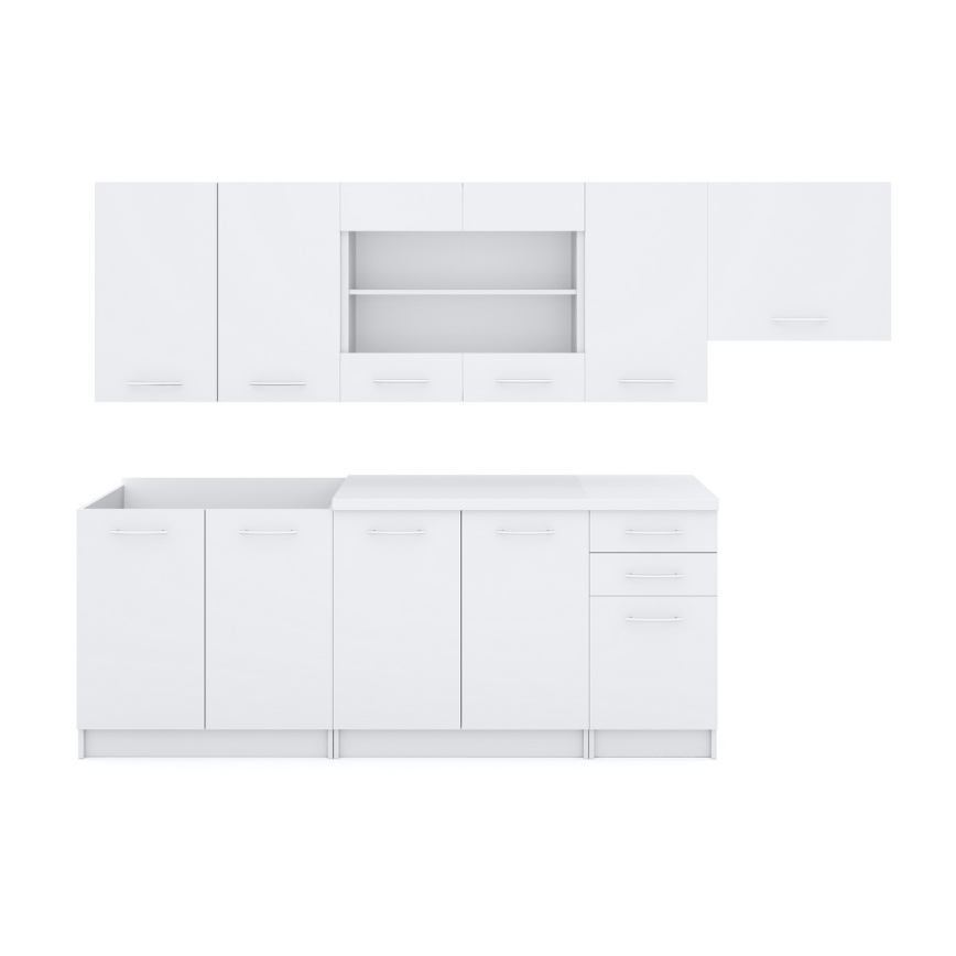 Κουζίνα MARISA 260 cm λευκή