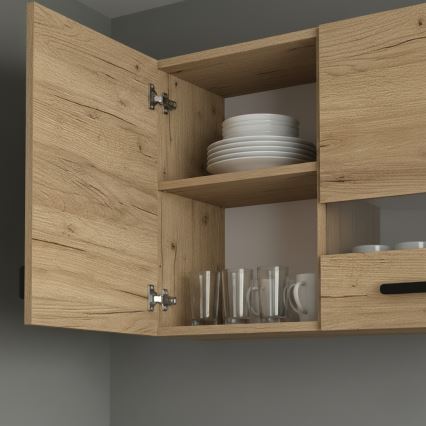 Κουζίνα ROSALIA 240 cm, Δρυς Craft