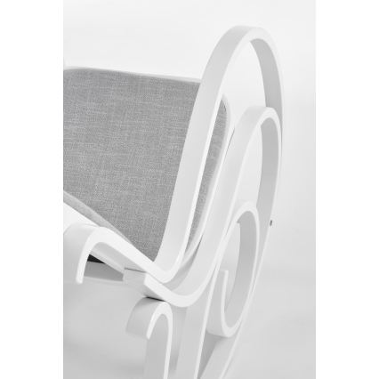 Κουνιστή πολυθρόνα MAX BIS 95x52 cm γκρι