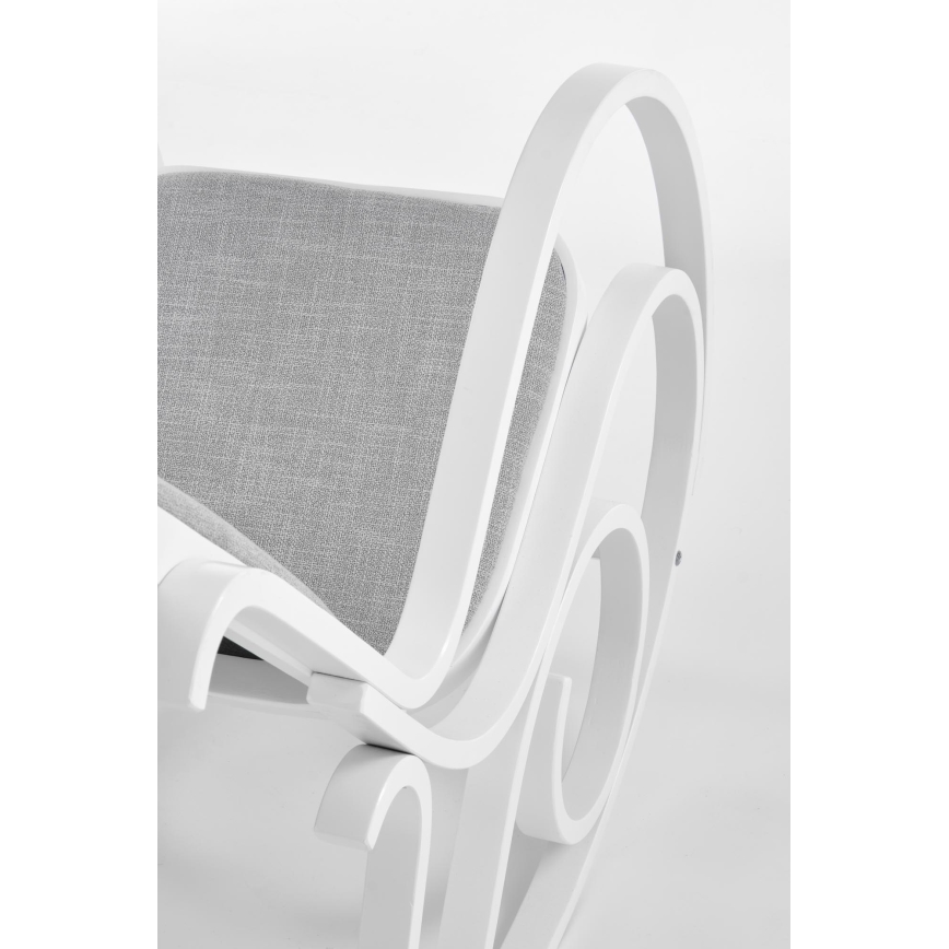 Κουνιστή πολυθρόνα MAX BIS 95x52 cm γκρι