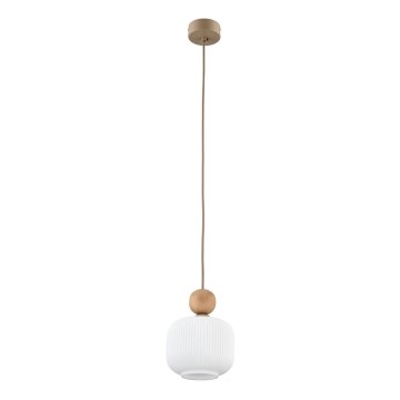 Κρεμαστό φωτιστικό με καλώδιο BALLO, 1xE14/10W/230V, μπεζ